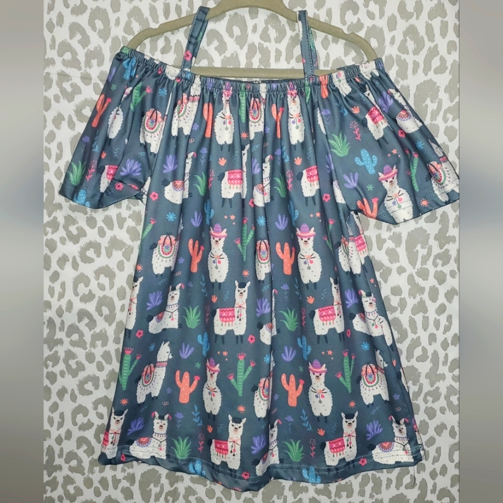 Girls Llama Shirt